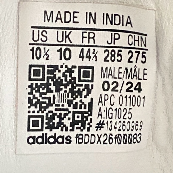 Adidas Samba OG Originals IG1025 White Better Scarlet Red Soccer shoes size 10.5 - Picture 9 of 10